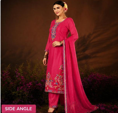 Peach Women Kurti set
