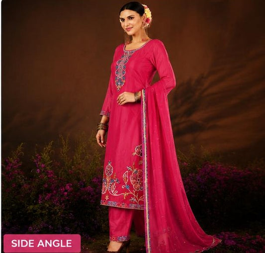 Peach Women Kurti set